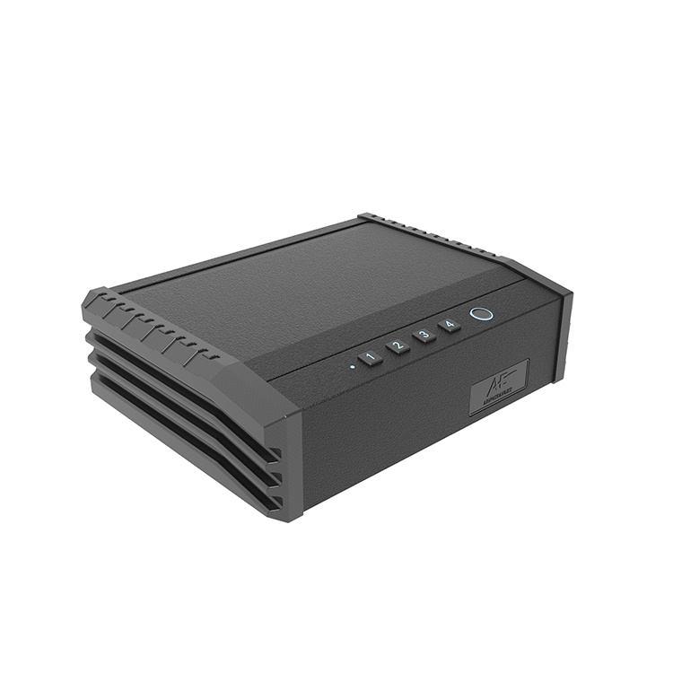 PS0110 Biometrischer Pistolensafe für 2 Waffen mit Top-Entry