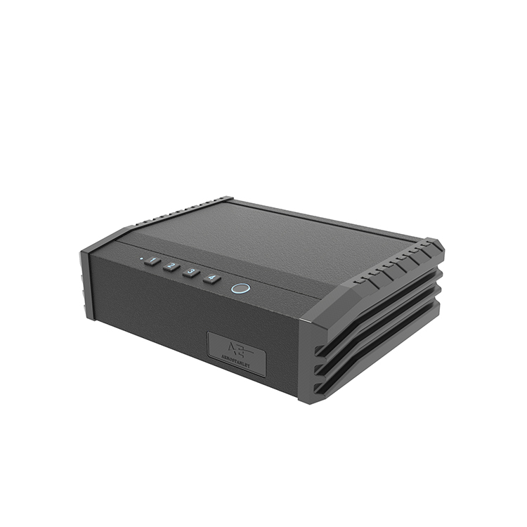PS0110 Biometrischer Pistolensafe für 2 Waffen mit Top-Entry