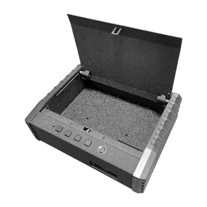 PS0110 Biometrischer Pistolensafe für 2 Waffen mit Top-Entry